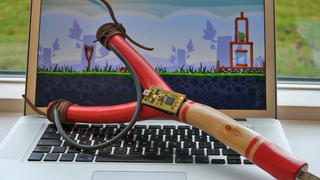 Yes, You Can Play Angry Birds With a Real Slingshot